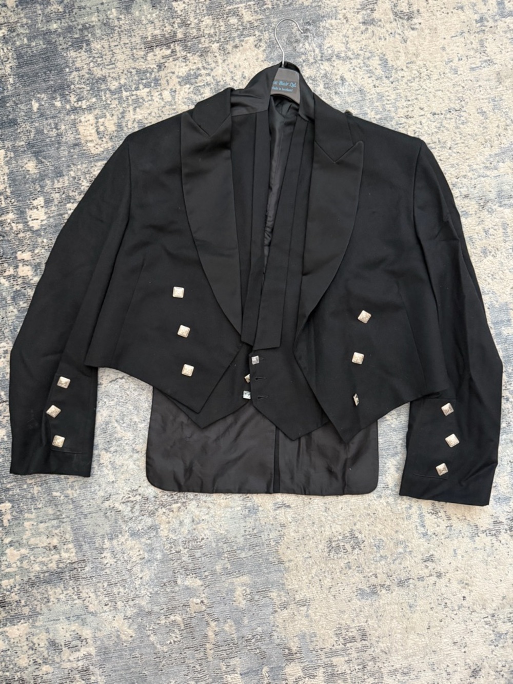 Prince Charlie Formal Jacket with matching Waistcoat / Vest